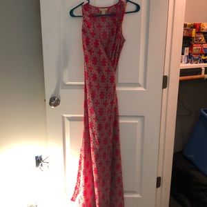 Banana Republic wrap long dress.